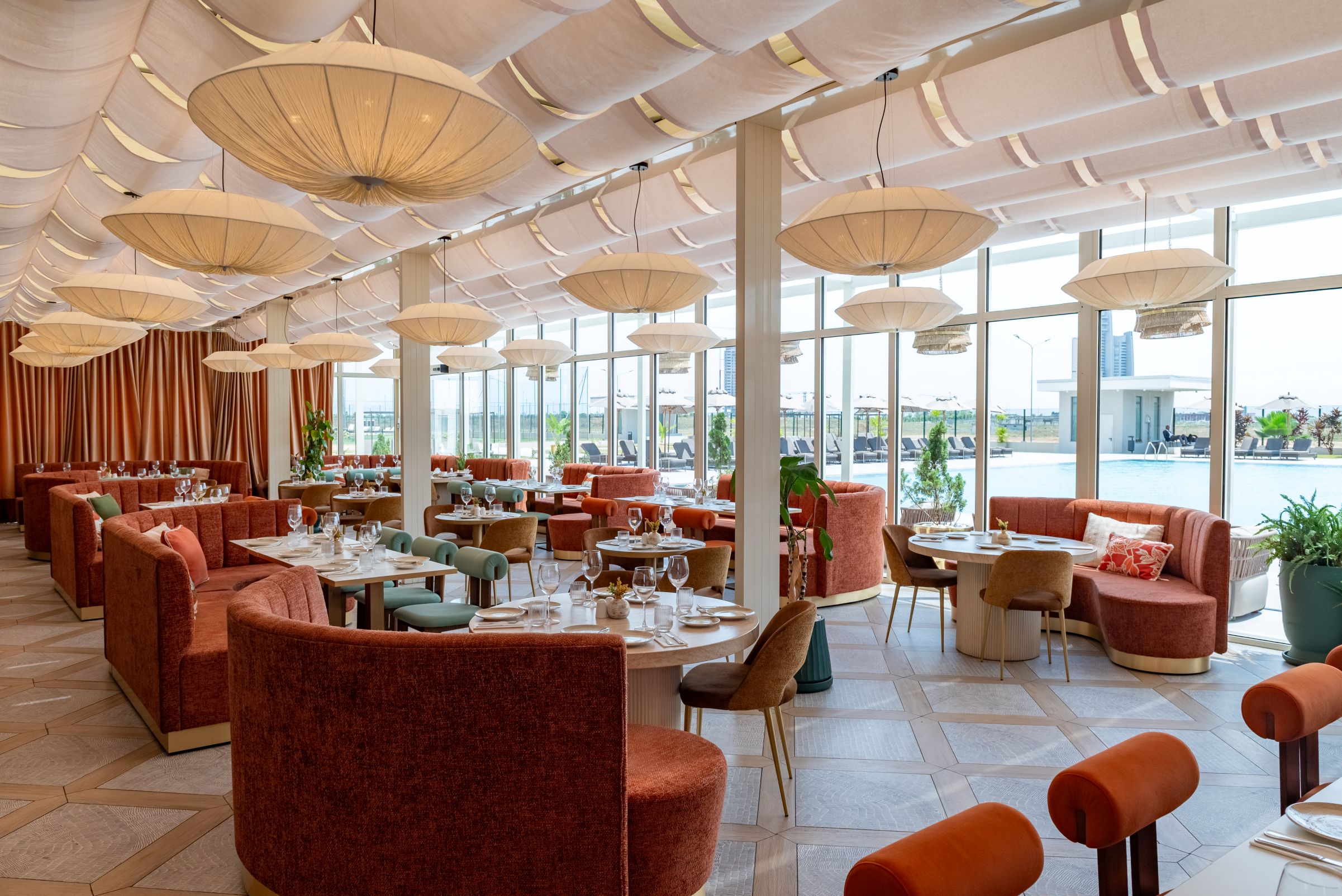 Fine dining experience at Heliconia Park