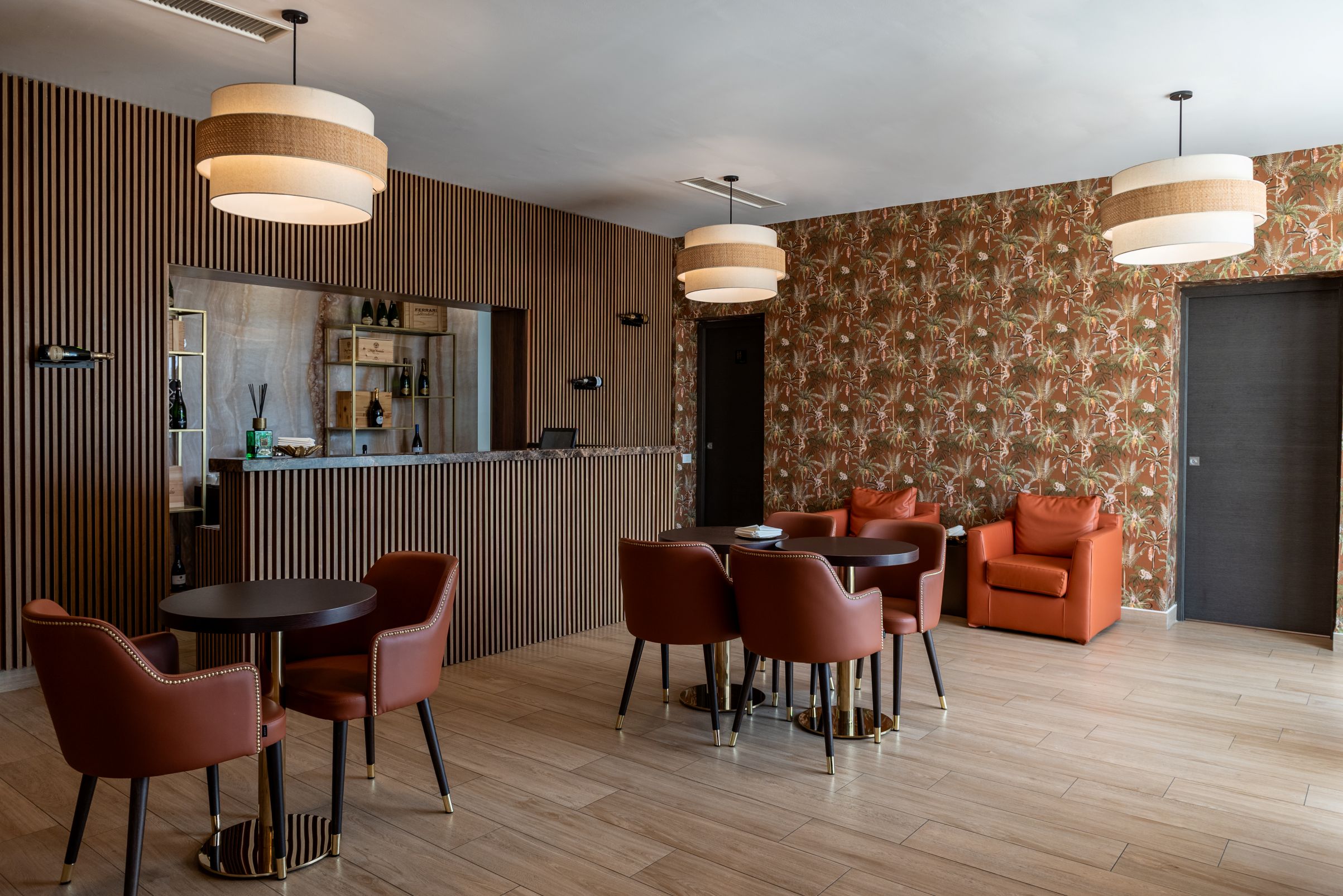 Luxury lounge at Heliconia Park Lagos