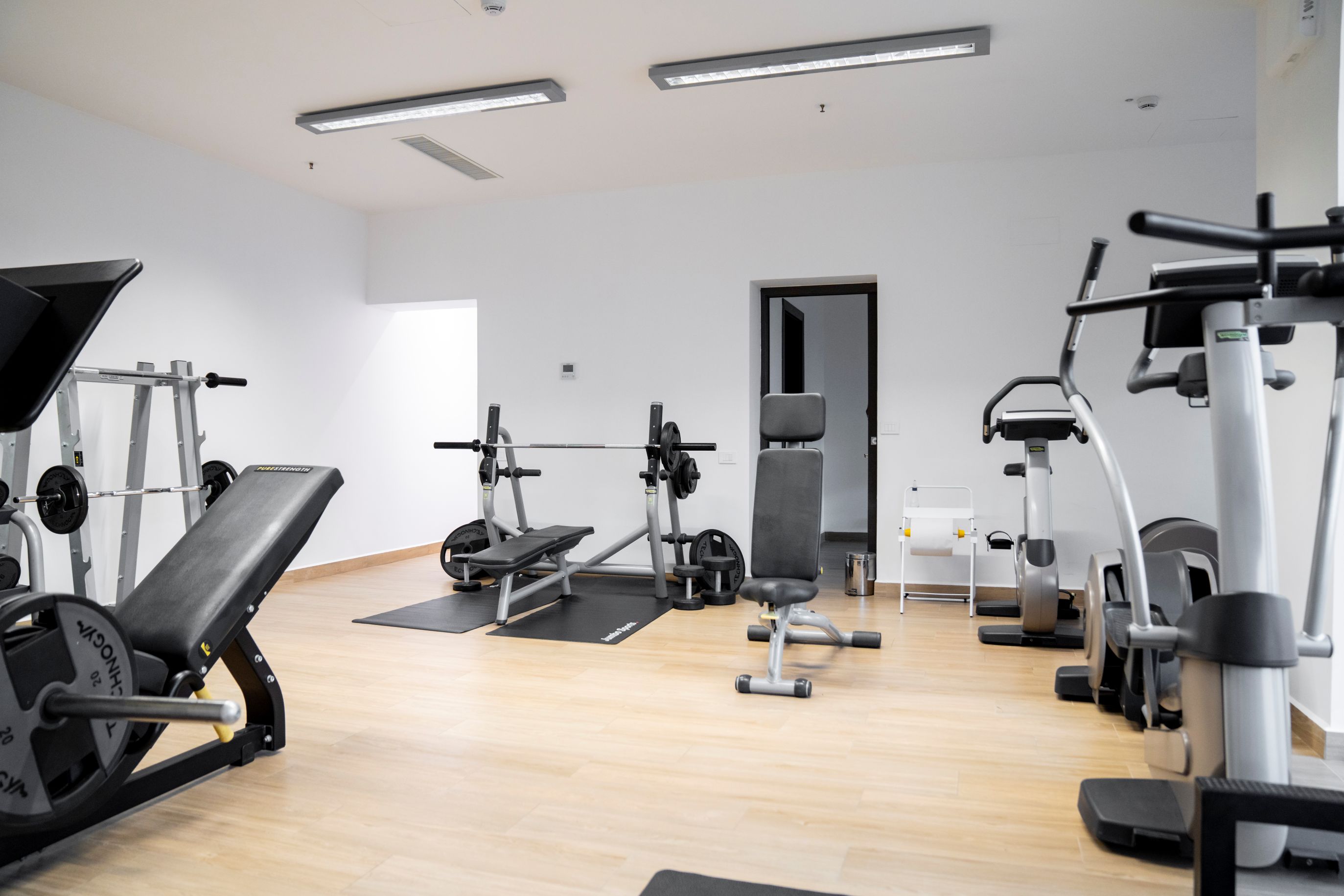 State-of-the-art fitness center